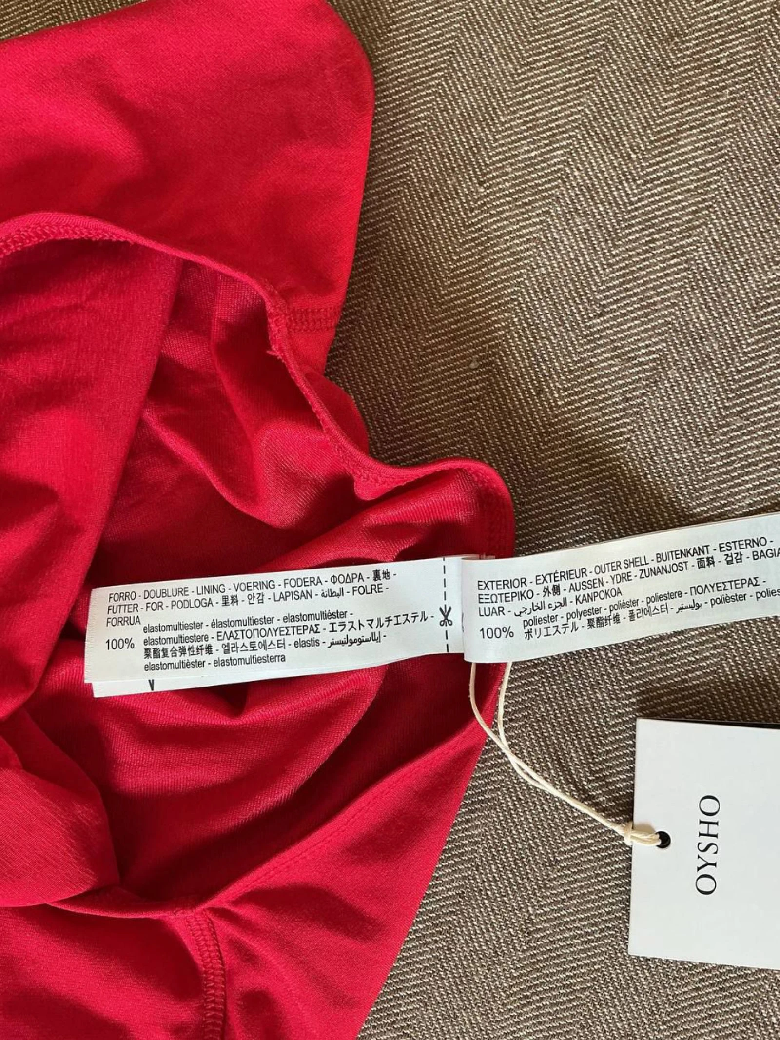 Women's red Oysho one-piece swimsuit Size M – photo 8